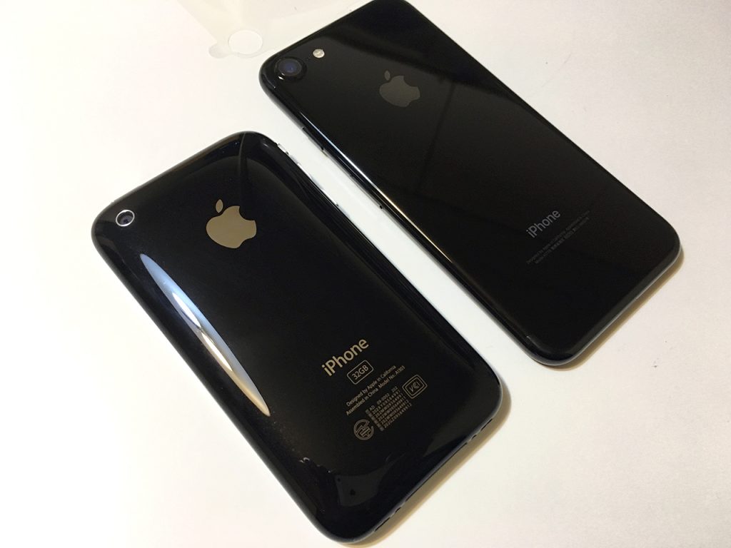 iPhone7ブラック